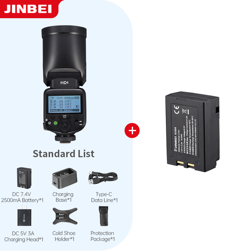 JINBEI HD-1Round-head HSS Spee - огляд і ціна Photography Hd