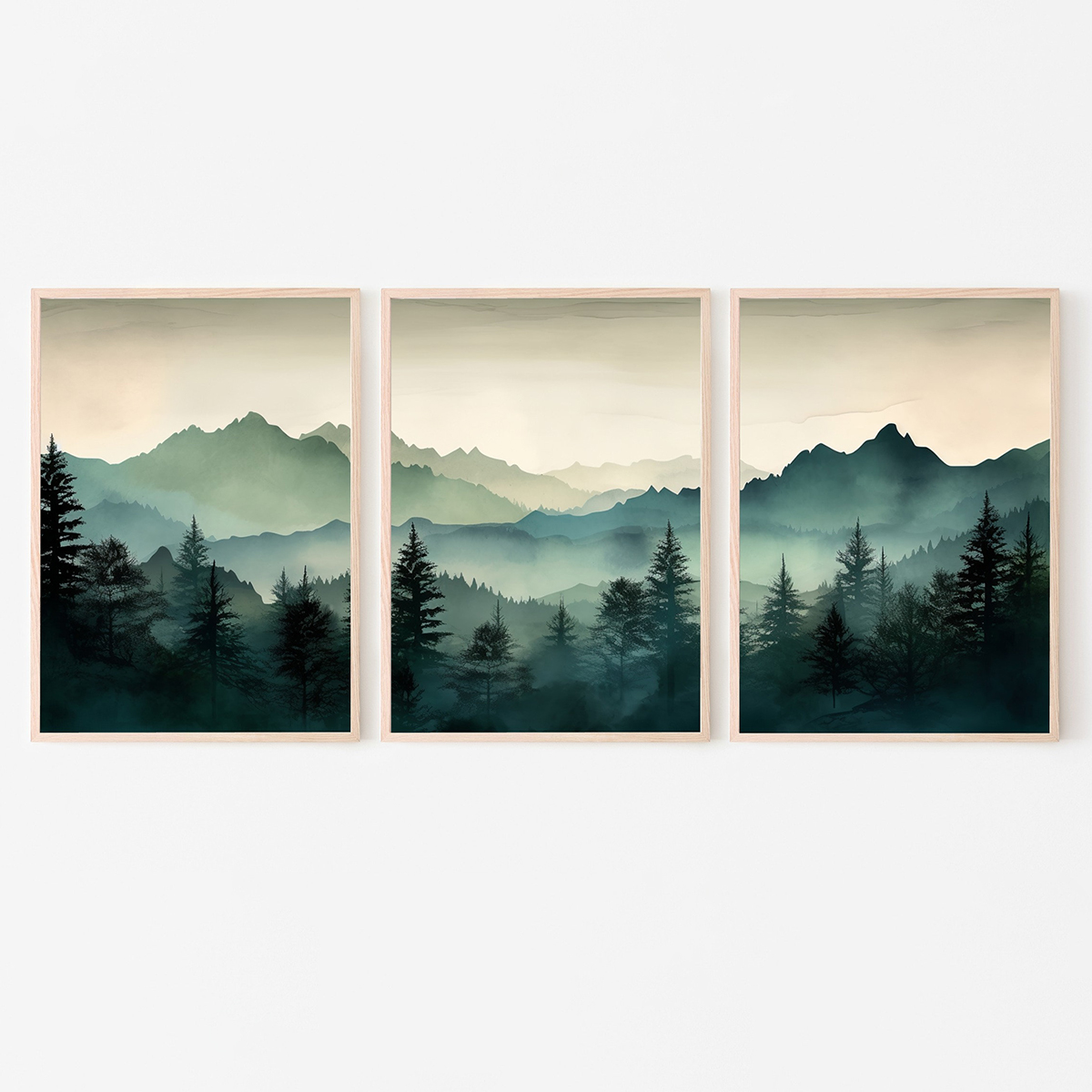 3pcs/set Abstract Sage Green M - огляд і ціна Photography Course