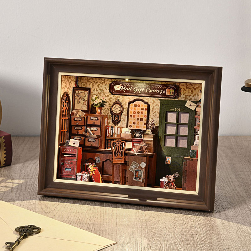 DIY 3D Wooden Book Nook Kit Mi - огляд і ціна Photography Hacks