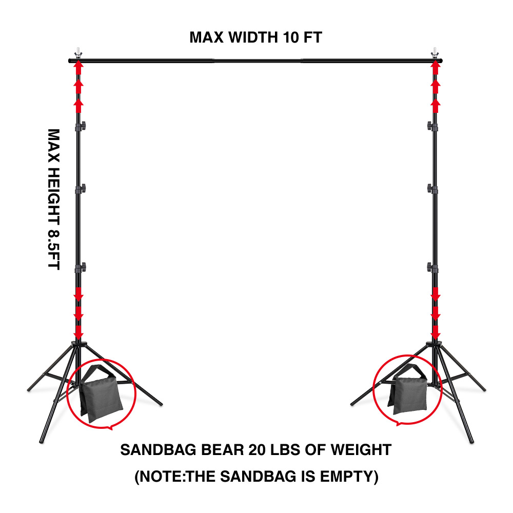 Backdrop Stand Video Photo Vid - огляд і ціна Photography Hacks