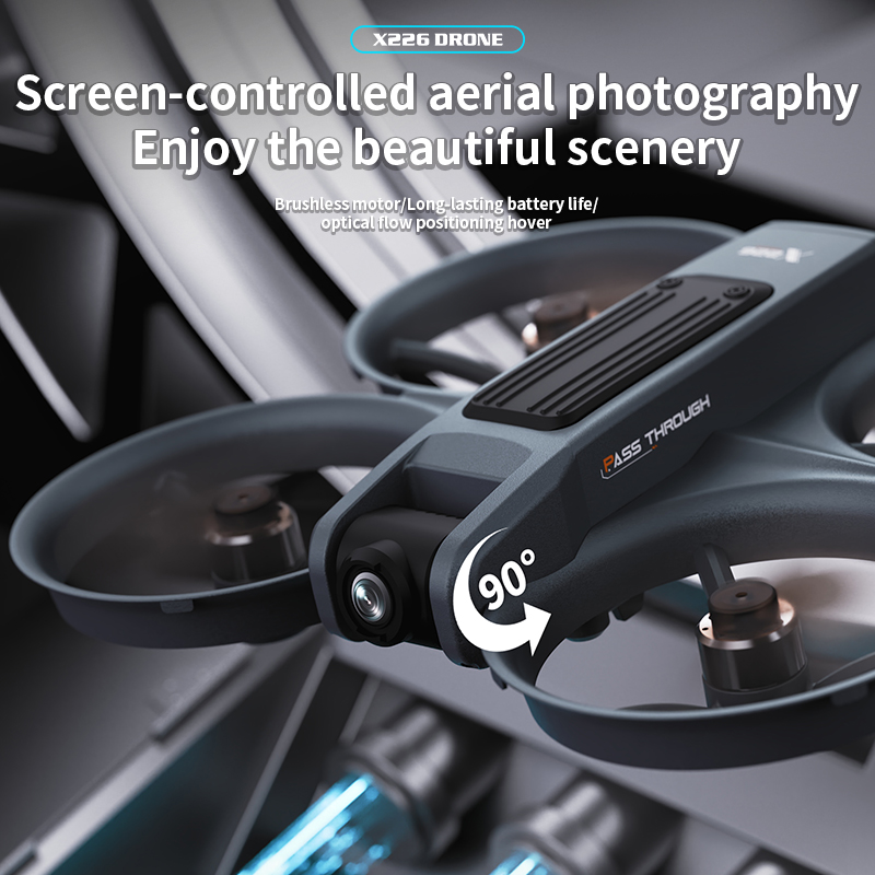 NEW X226 RC Drone 2.4G 5G WIFI - огляд і ціна Photography Hd