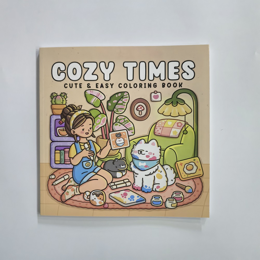 Cozy Time Cute & Easy Coloring - огляд і ціна Photography Of Book