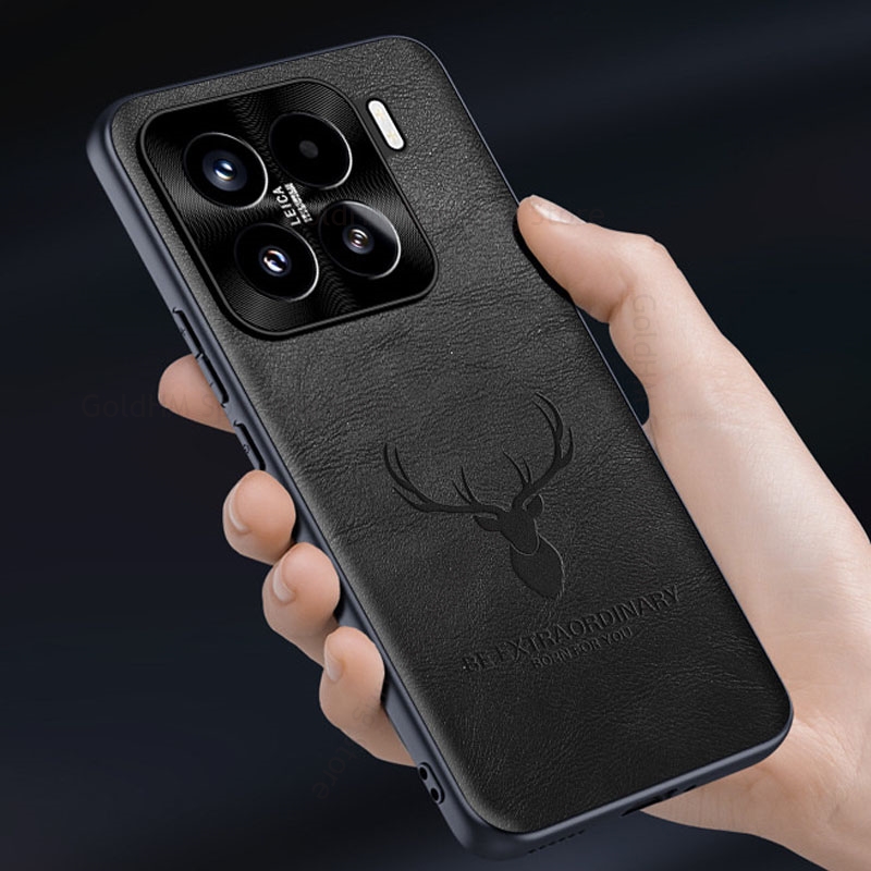 3D Cartoon Elk Deer Head Leath - огляд і ціна Photography Xiaomi 15