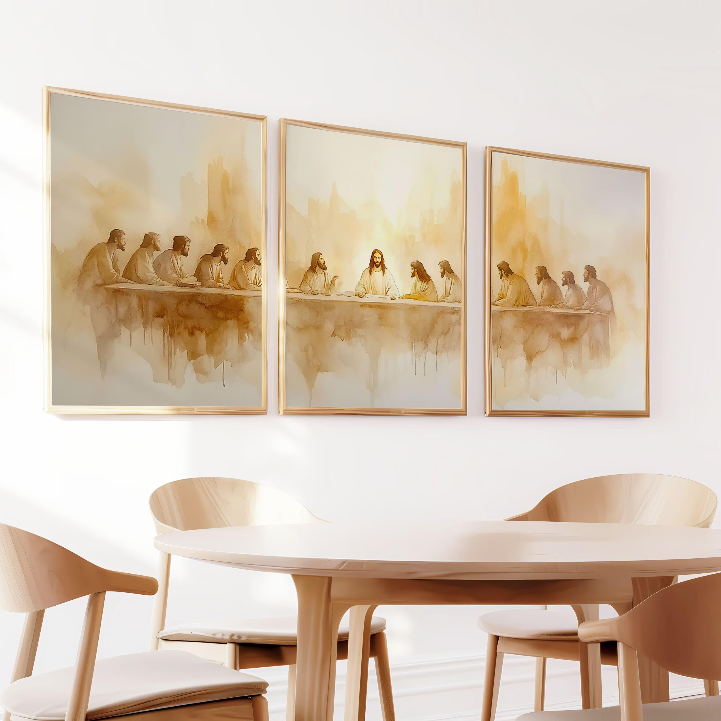 3pcs/set The Last Supper Wall  - огляд і ціна Photography Course