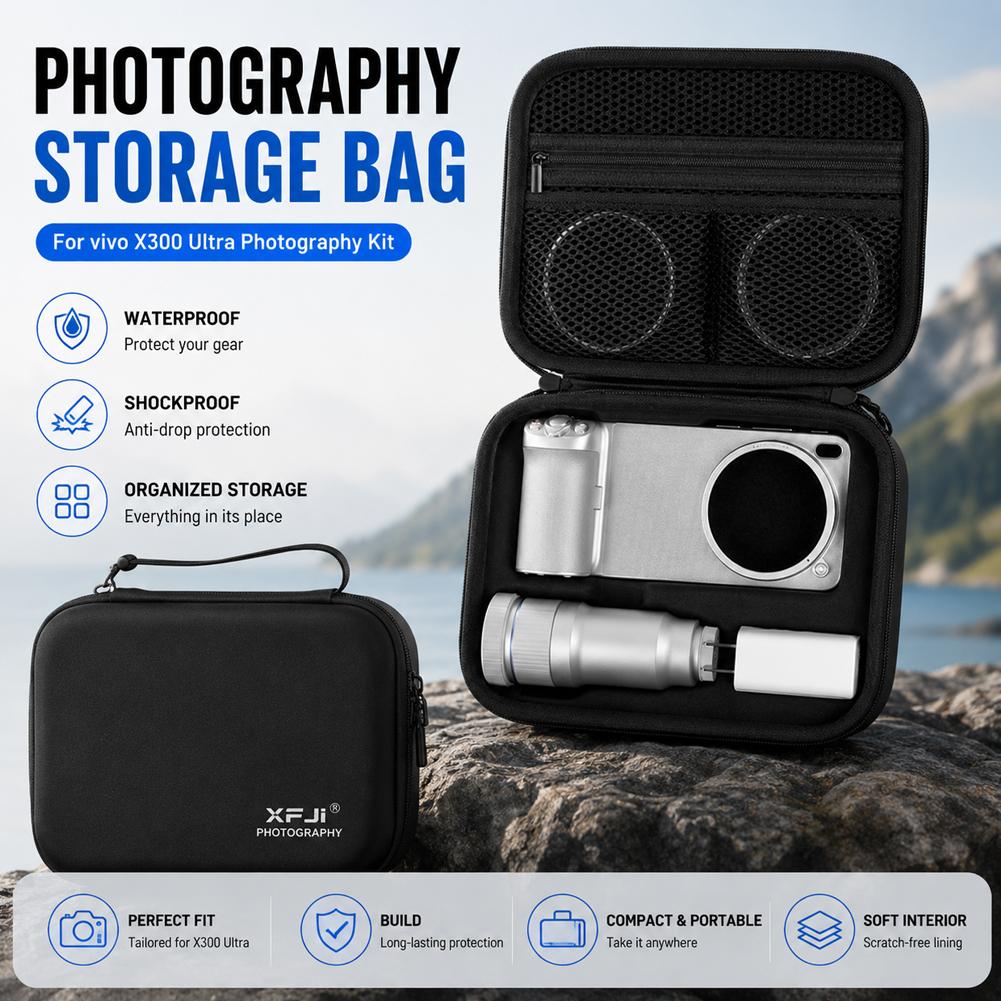 Opslagzaak voor Vivo X300 Ultr - огляд і ціна Photography Kit X300