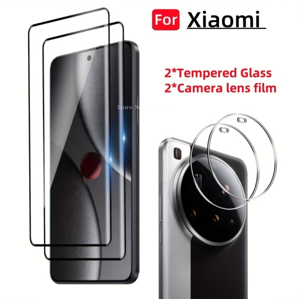 [4-in-1]2Pcs 3D Tempered Glass - огляд і ціна Photography Xiaomi 15