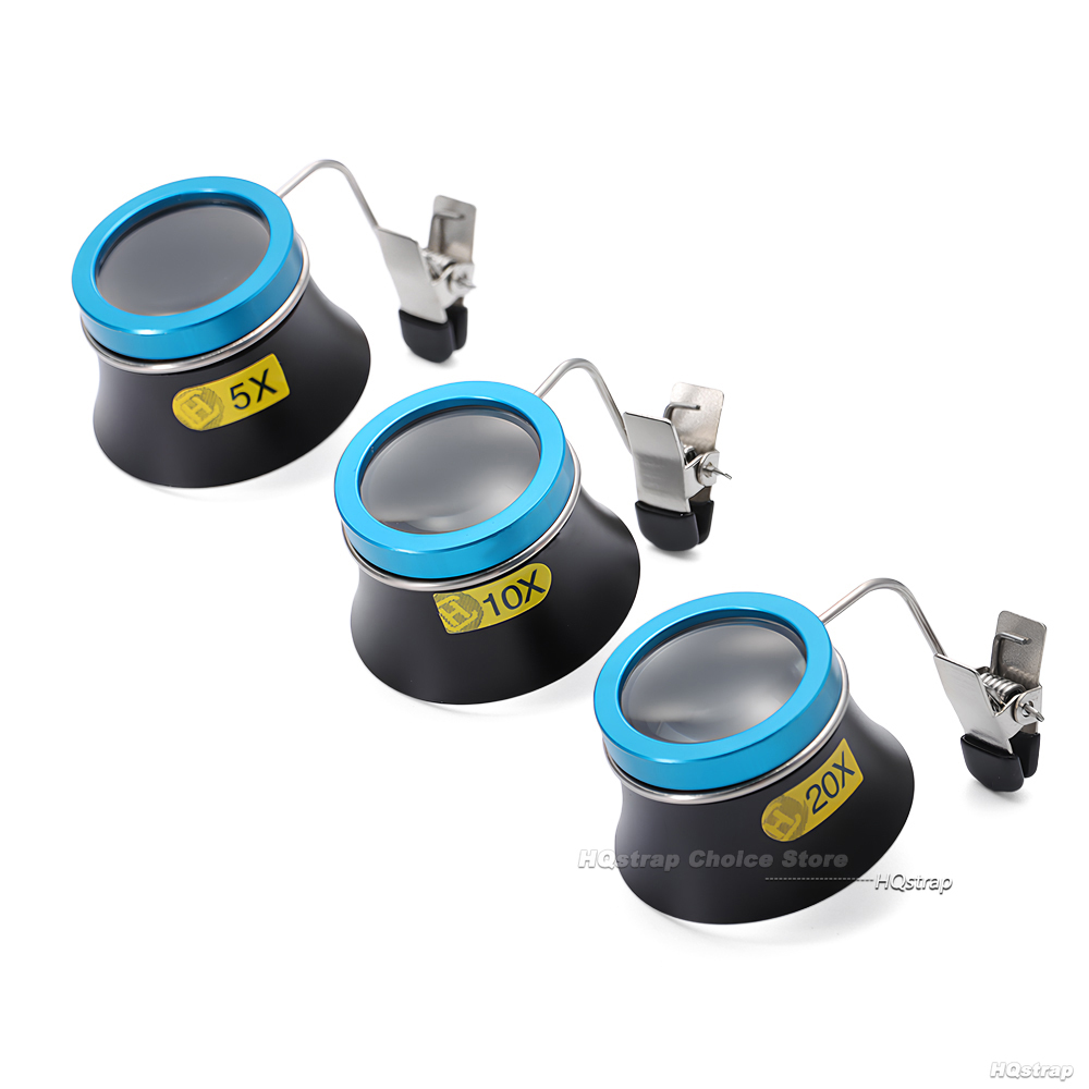 5X 10X 20X Eyeglass Magnifier  - огляд і ціна Eye Piece Magnifier