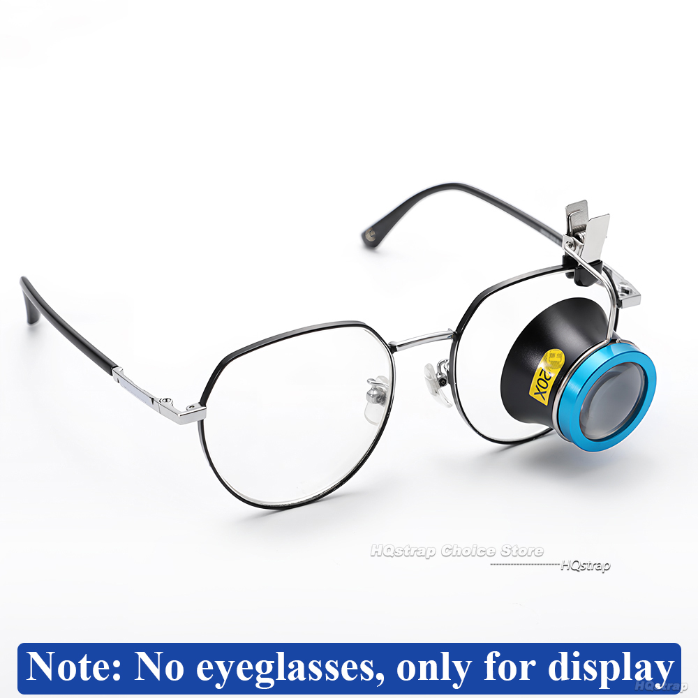 5X 10X 20X Eyeglass Magnifier  - огляд і ціна Eye Piece Magnifier