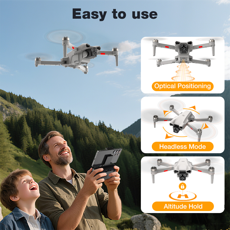 NEW Hot L017 Pro Drone Brushle - огляд і ціна Photography Hd