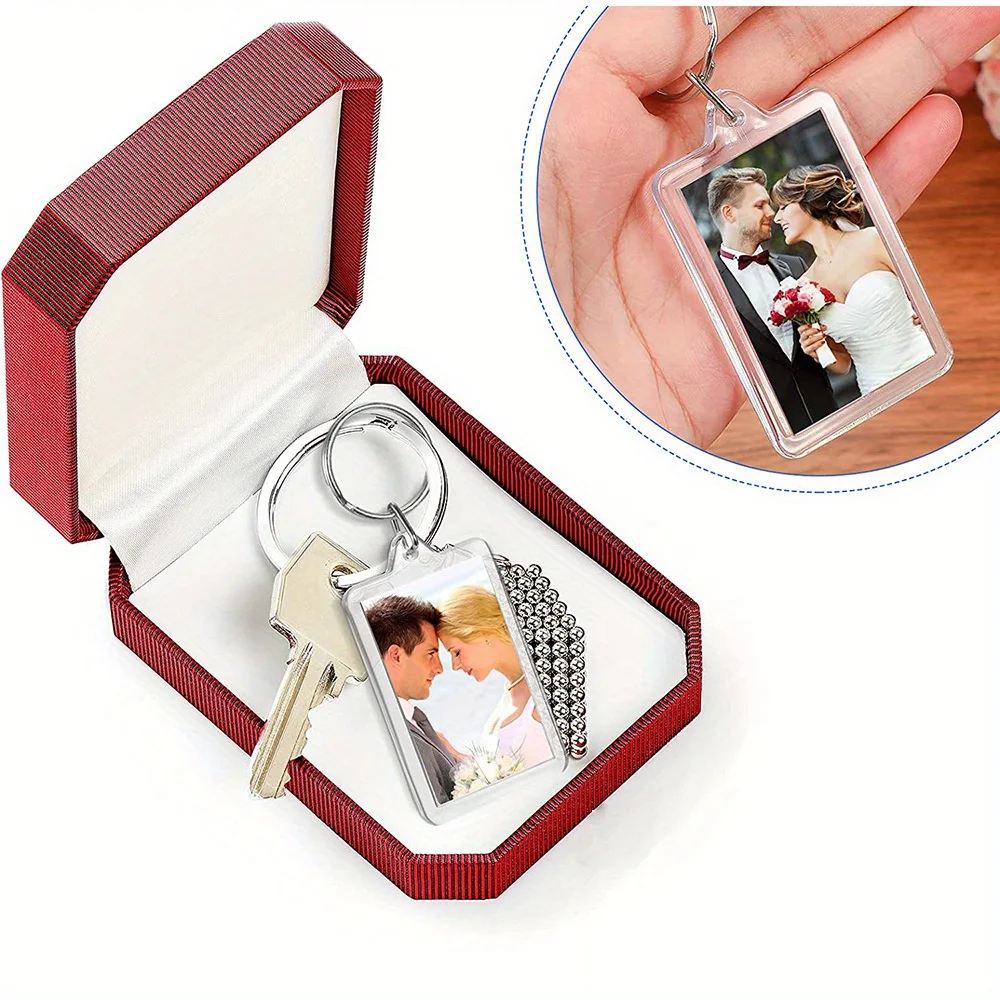 100pcs Blank Photo Keyrings Ac - огляд і ціна Photography Hacks