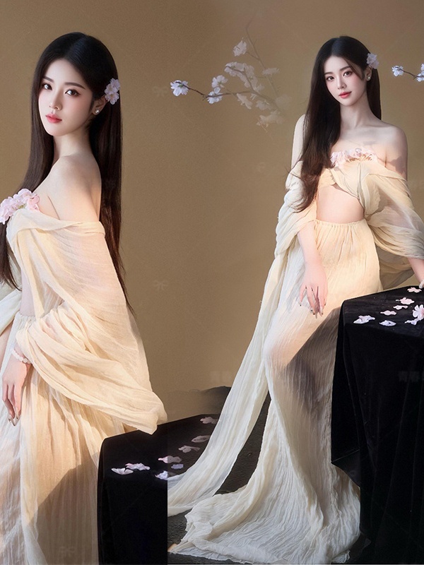 Retro Style Long Dress Chinese - огляд і ціна Photography Zen