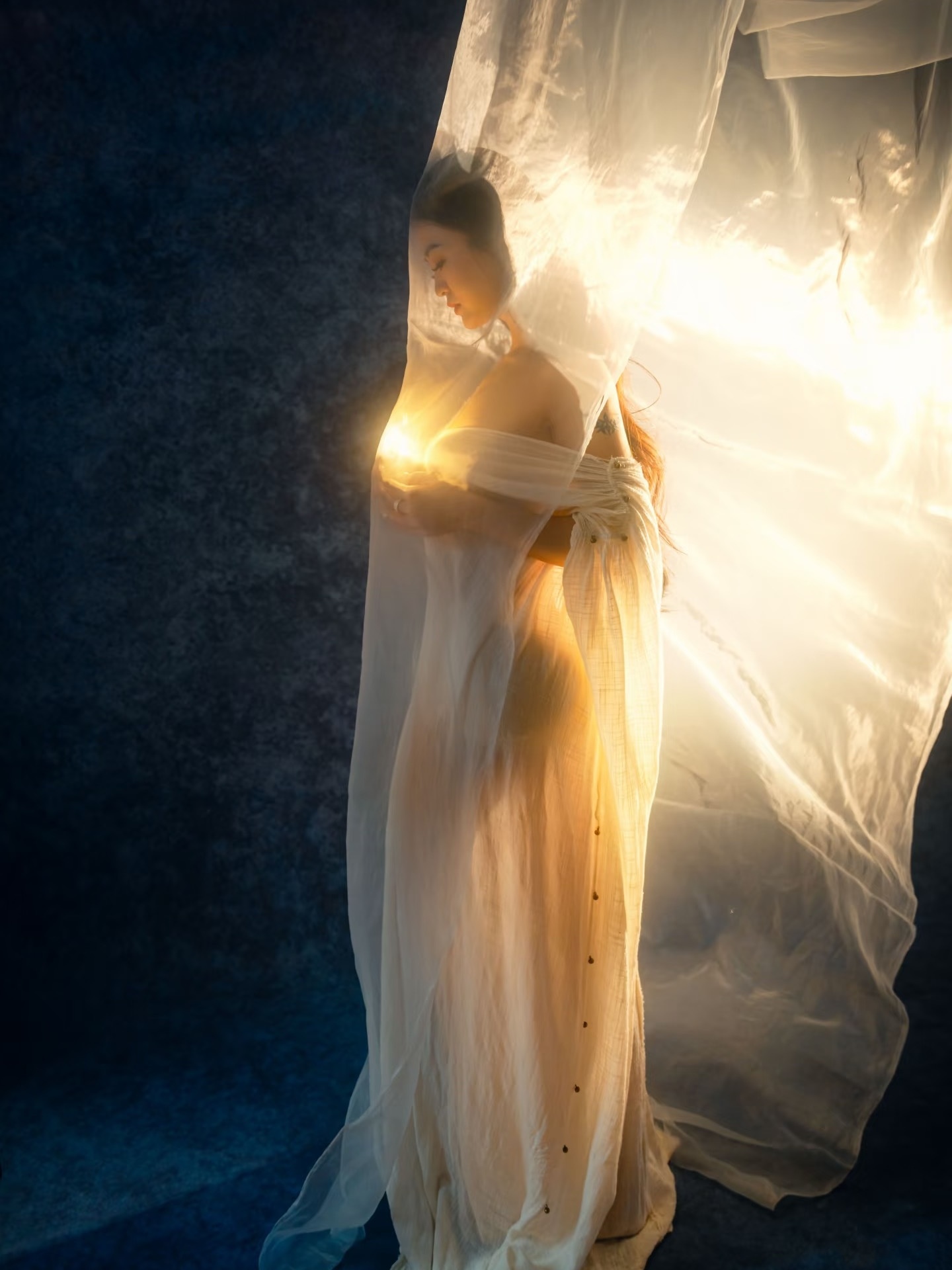 Elegant Backless Dress Zen Sty - огляд і ціна Photography Zen