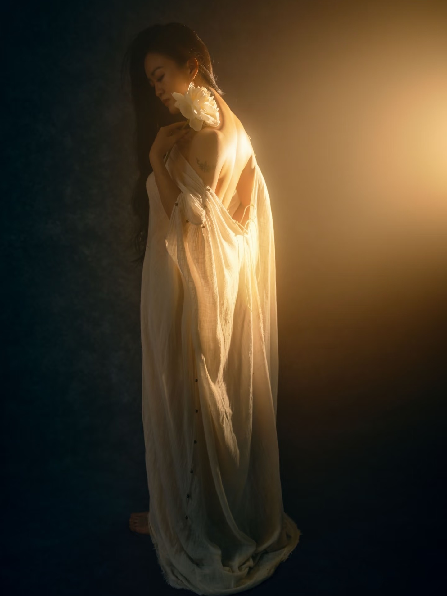 Elegant Backless Dress Zen Sty - огляд і ціна Photography Zen