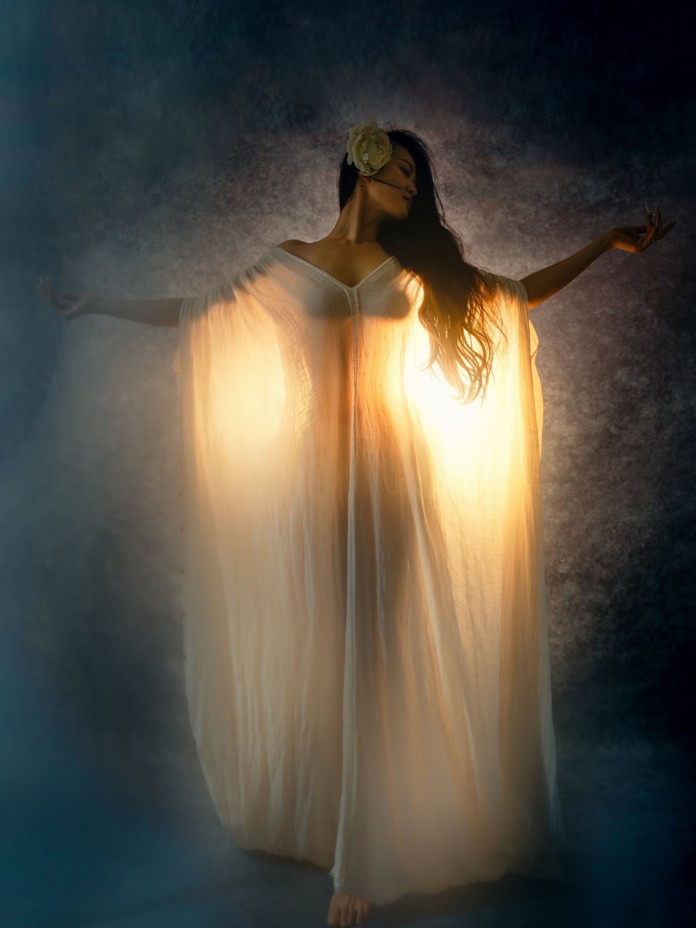 Elegant Backless Dress Zen Sty - огляд і ціна Photography Zen