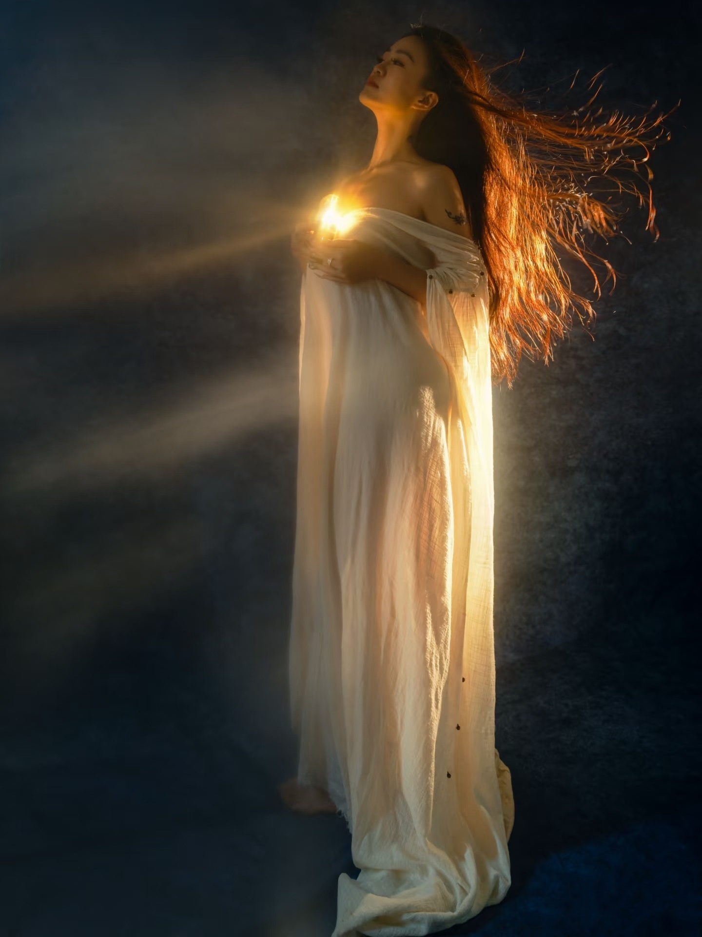 Elegant Backless Dress Zen Sty - огляд і ціна Photography Zen