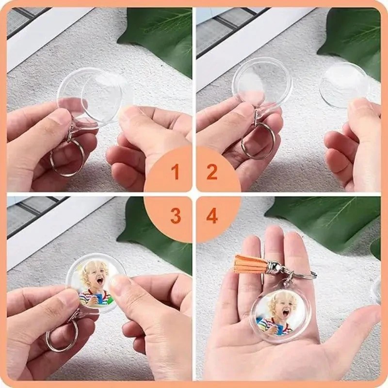 100Pcs Round Blank Acrylic DIY - огляд і ціна Photography Hacks